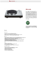 Luxman PD-171AL-Brochure